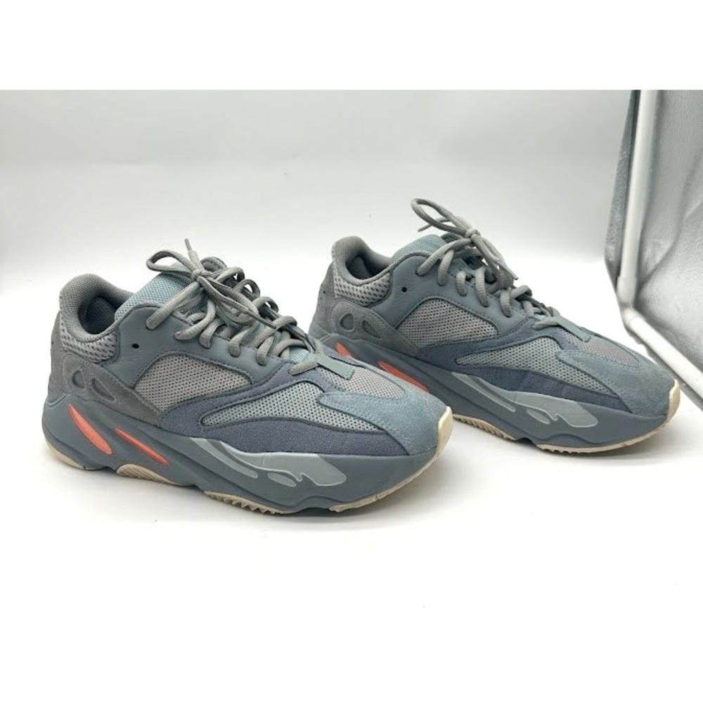 Adidas‎ Yeezy Boost 700 Inertia EG7597 Gray Orange Men's US 7.5 EU 40 2/3
